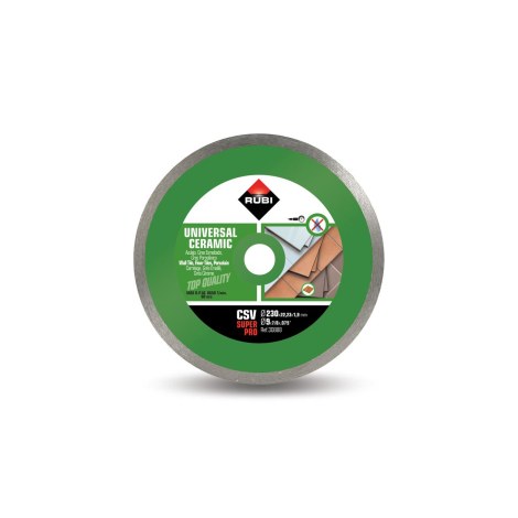 Deimantinis pjovimo diskas Rubi CSV 230 SuperPro; 230 mm 