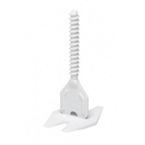 Plytelių lygio indikatorius Rubi CYCLONE LS Flate Base; 1,5 mm; 100 vnt.