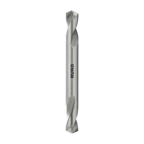 Dvipusis grąžtas RUKO 252032; DIN 1412 C; HSS; 3,2x49/11 mm