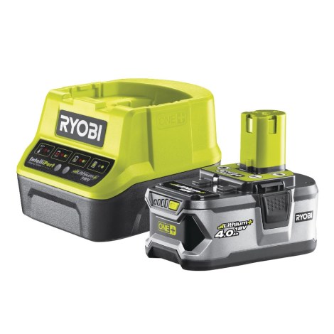 Priedų rinkinys Ryobi RC18120-140; 18 V; 1x4,0 Ah akum. + pakrovėjas