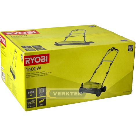 Elektrinis aeratorius/skarifikatorius Ryobi RY1400SF35A 