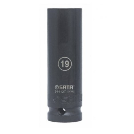 Smūginė sukimo galvutė Sata S34412T; 1/2''; 19 mm; prailginta