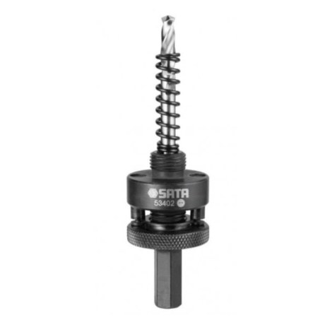 Adapteris karūnoms Sata ST53402; 32-152 mm + centravimo grąžtas