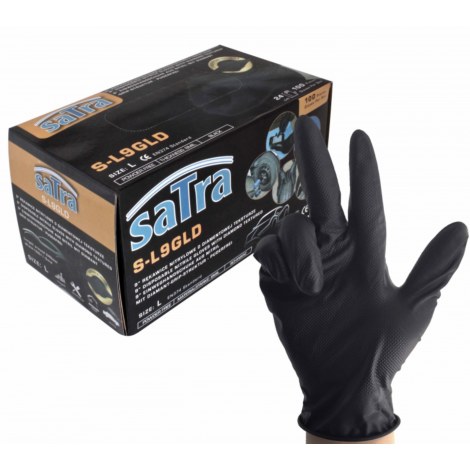 Pirštinės SATRA S-L9GLD; XL; 100 vnt.