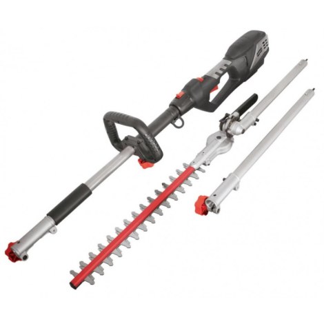 Teleskopinės gyvatvorių žirklės Scheppach TPH900; 900 W; 43,8 cm ilgio; elektrinės