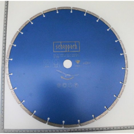 Deimantinis pjovimo diskas Scheppach 7906700702; 350x25,4 mm