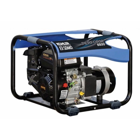 Inverterinis generatorius SDMO PERFORM 6500-C; 6,3 kW; benzininis + alyva