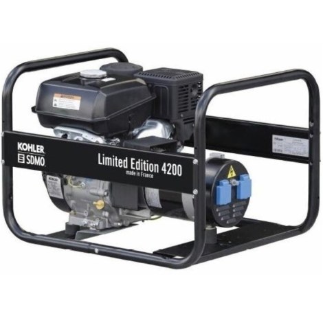 Inverterinis generatorius SDMO 4200 LIMITED EDITION; 4 kW; benzininis + alyva