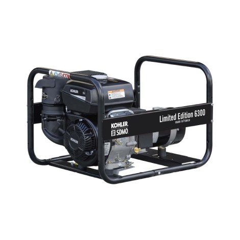 Inverterinis generatorius SDMO 6300 LIMITED EDITION; 6,3 kW; benzininis + alyva
