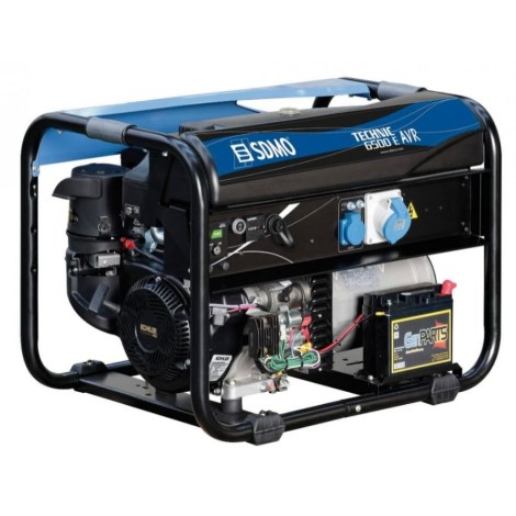 Inverterinis generatorius SDMO TECHNIC 6500 E AVR C5; 6,33 kW;  benzininis + alyva 