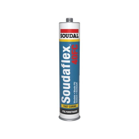 Hermetikas Soudal 104103; 600 ml; juodas