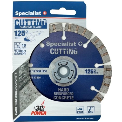 Deimantinis šlifavimo diskas Specialist PREMIUM 11/2-1125; 125 mm