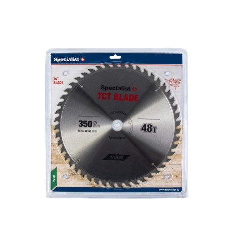 Pjovimo diskas medienai Specialist Wood; 350x2,2x32 mm; Z48 