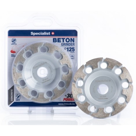 Deimantinis šlifavimo diskas Specialist 37-001; 125 mm