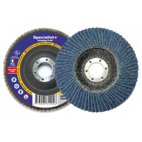 Vėduoklinis šlifavimo diskas Specialist; 125 mm