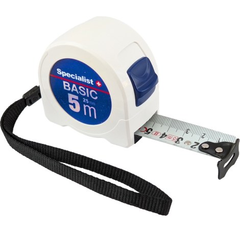 Matavimo ruletė Specialist Basic; 5 m