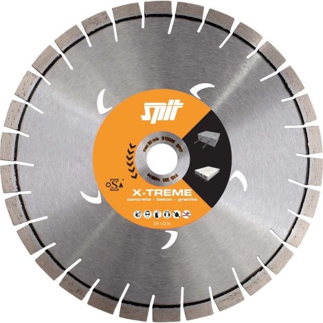 Deimantinis pjovimo diskas Spit Xtreme Concrete; 140 mm; 2 vnt.