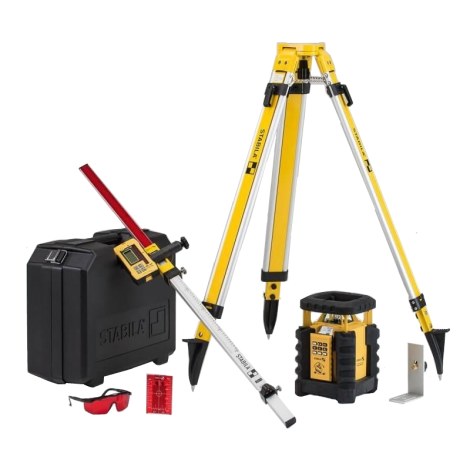 Rotacinis lazerinis nivelyras Stabila LAR350 + priedai
