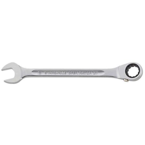 Kombinuotas raktas su terkšle Stahlwille 4117131; 13 mm