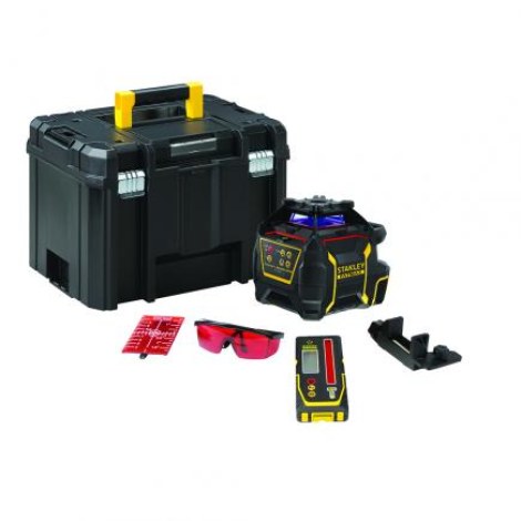Rotacinis lazerinis nivelyras Stanley FatMax X600R; raudonas