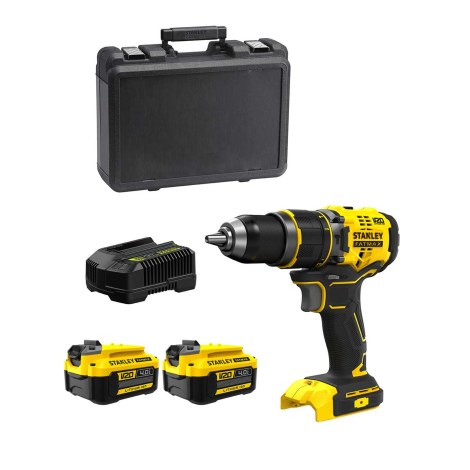 Smūginis suktuvas-gręžtuvas Stanley SFMCD721M2K-QW; 18 V; 2x4,0 Ah akum.