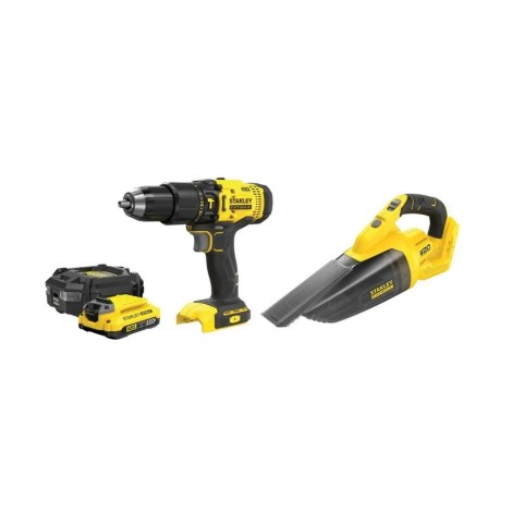 Įrankių rinkinys Stanley SFMCK219D1-QW (SFMCD711+SFMCVH001B); 18 V; 1x2,0 Ah akum.