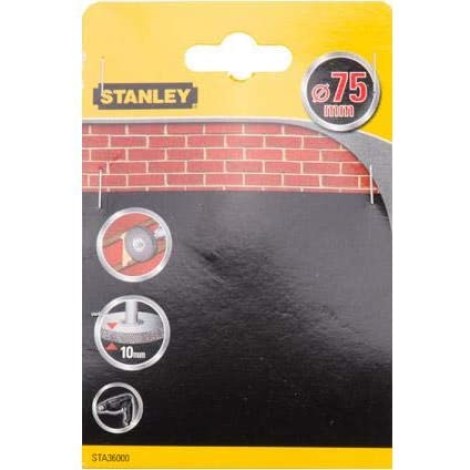 Vielinis apvalus šepetys Stanley STA36000-XJ; 75x10 mm