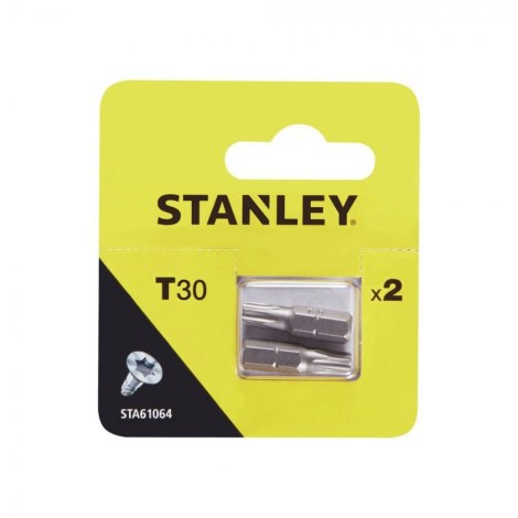 Sukimo antgalis Stanley STA61064-XJ; T30; 2 vnt.