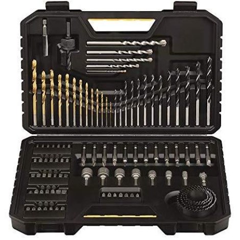 Grąžtų ir sukimo antgalių komplektas Stanley STA7205-XJ; 100 vnt.
