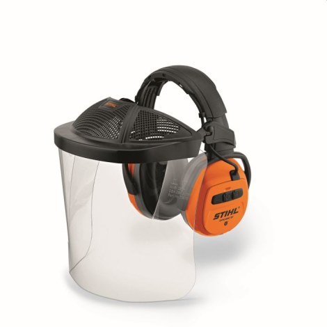 Apsauginis skydelis su ausinėmis Stihl Dynamic BT-PC, su Bluetooth