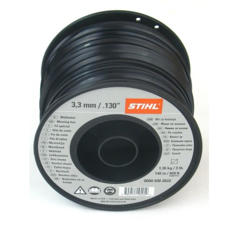 Pjovimo gija Stihl; 3,3 mm x 142 m kvadratinė
