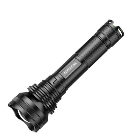 Prožektorius SUPERFIRE-L3; LED; 2700 lm; 3,7 Ah akum.