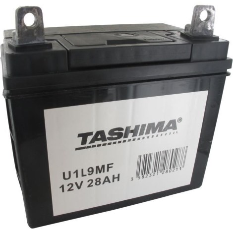 Akumuliatorius vejos traktoriams Tashima U1L9MF; 12 V; 28 Ah; su geliu