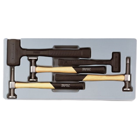 Lyginimo plaktukų rinkinys Teng Tools TTPSAD; 5 vnt.