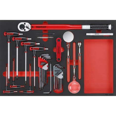 Įrankių komplektas Teng Tools TTEX17; EVA; 17 vnt.