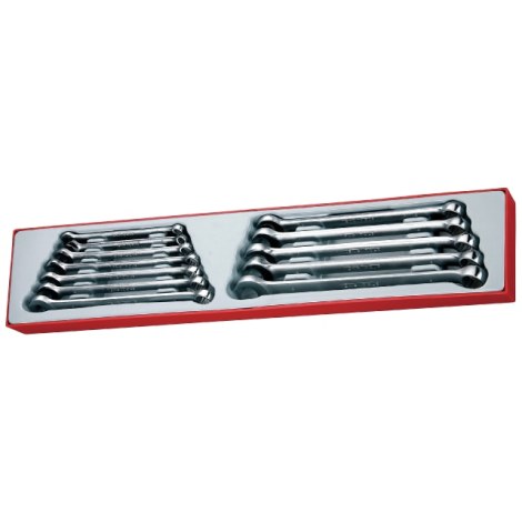 Kombinuotų veržliarakčių komplektas Teng Tools TTXLMP12; 12 vnt.