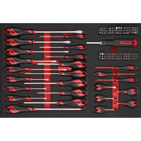 Sukimo antgalių komplektas Teng Tools TTEMD122N; EVA; 122 vnt.