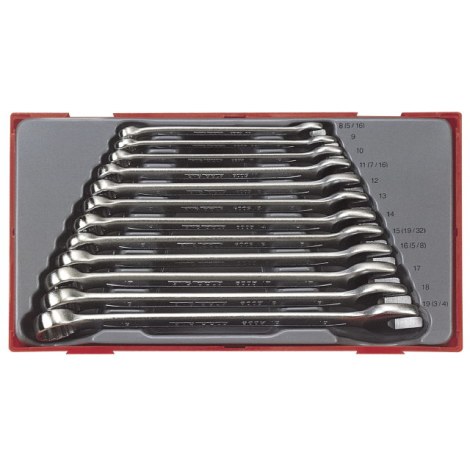 Veržliarakčių komplektas Teng Tools TT1236; 12 vnt.