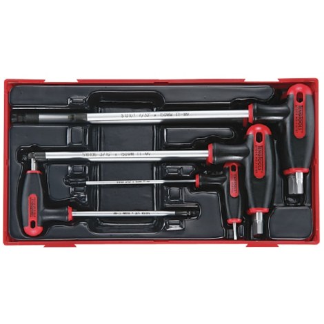 Šešiakampių raktų rinkinys Teng Tools TTHEX7AF; 7 vnt.