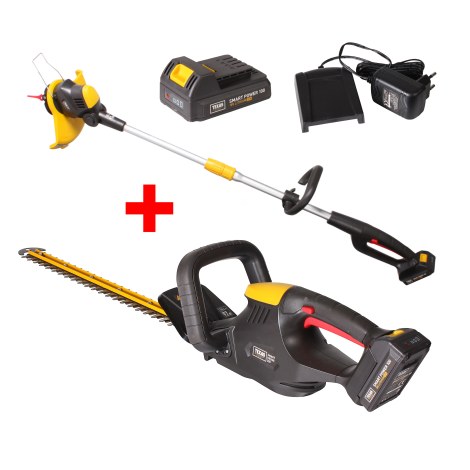 Multifunkcinis įrankis sodui Texas Smart Trim 300, Smart Hedge 200; 18V; 1x1,5 Ah akum.