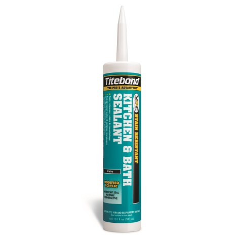 Hermetikas virtuvėms ir vonioms Titebond; 300 ml baltas