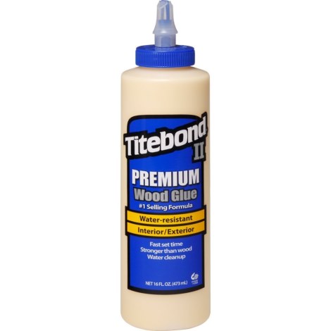 Klijai medienai Titebond II Premium; 473 ml 