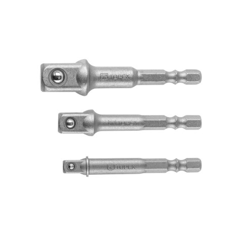 Adapterių rinkinys Topex 38D151; 1/4''; 3/8''; 1/2''; 3 vnt.