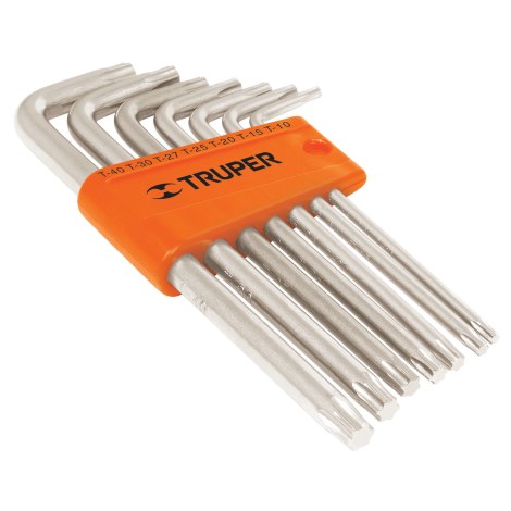 Raktų rinkinys Truper TORX-7L; 7 vnt.