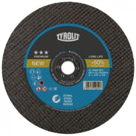 Abrazyvinis pjovimo diskas Tyrolit A 60 S BFP; 125x1 mm; 1 vnt.