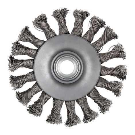 Vielinis apvalus šepetys Tyrolit; Ø115 mm