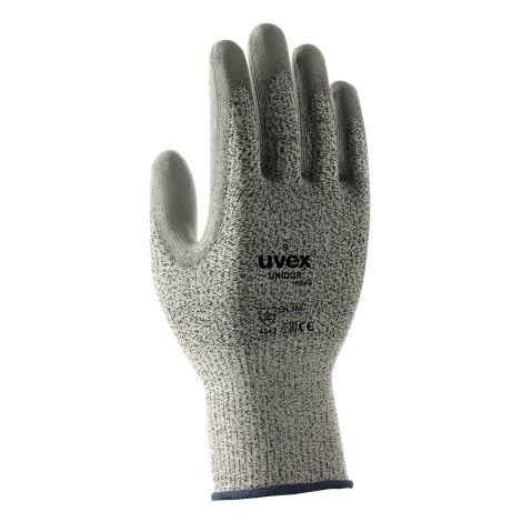 Pirštinės Uvex Unidur 6649; Class 3; HPPE; PU; 8 dydis