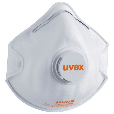 Respiratorius su vožtuvu UVEX Silv-Air classic 2210; FFP2; 3 vnt.