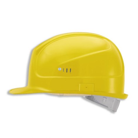 Apsauginis šalmas UVEX Super Boss; 53-61 cm; geltonas