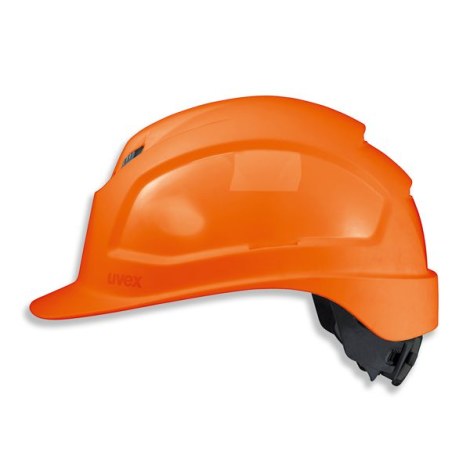 Apsauginis šalmas Uvex Pheos IES; 51-61 cm; oranžinis; akinių adapteris